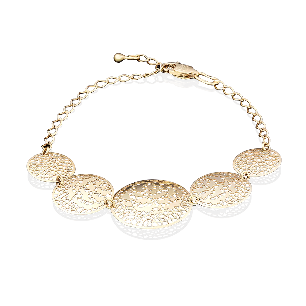 Браслет из лимонного золота 05-0536-00-000-1130-48