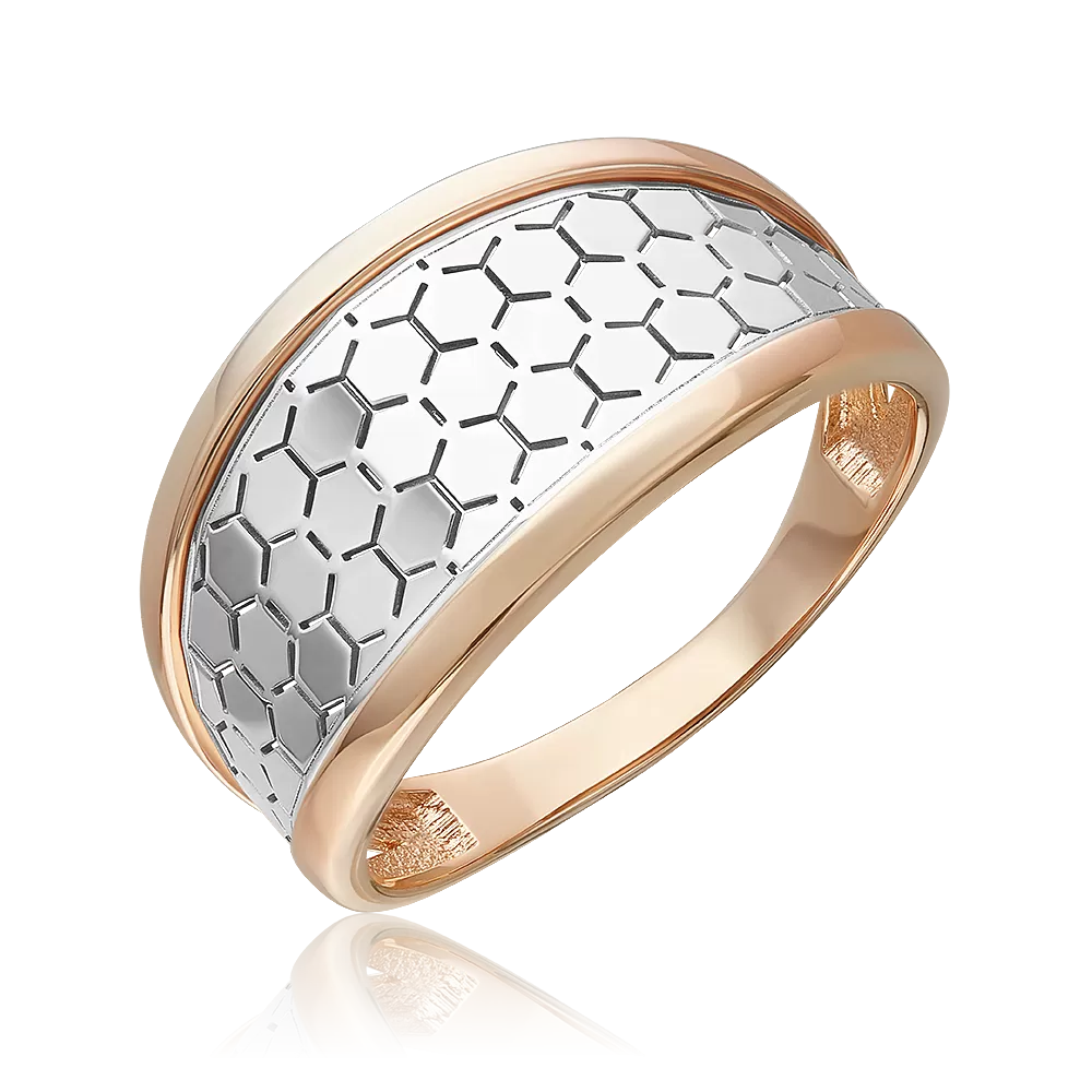 Кольцо из комбинированного золота 01-5761-00-000-1111