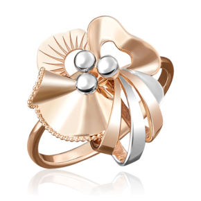 Кольцо из красного золота 01-5054-00-000-1110-48