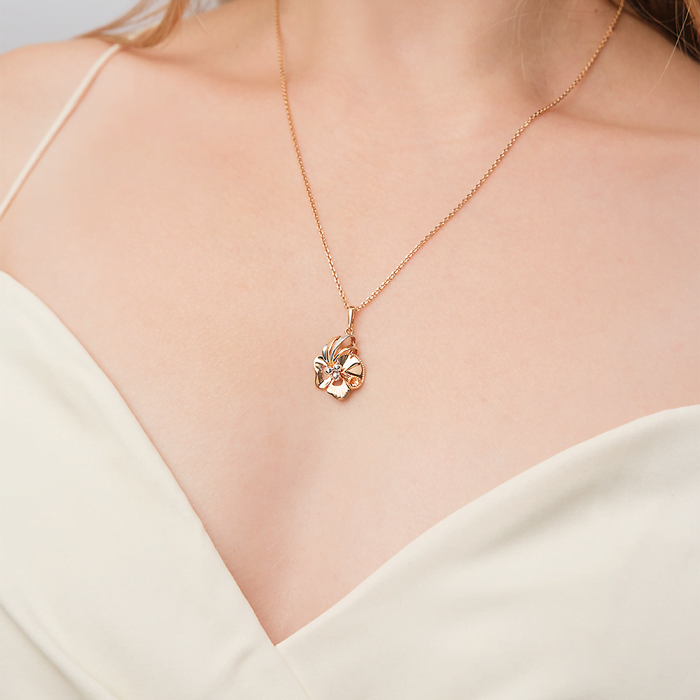 Подвеска из красного золота 03-2707-00-000-1110-48