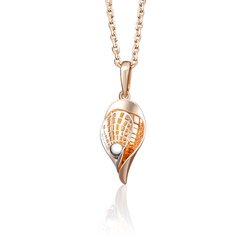 Подвеска из красного золота 03-2709-00-000-1110-48