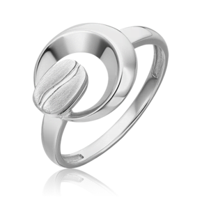 Кольцо из белого золота