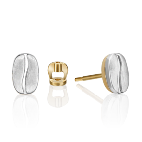 Серьги-пусеты из комбинированного золота 02-4916-00-000-1121