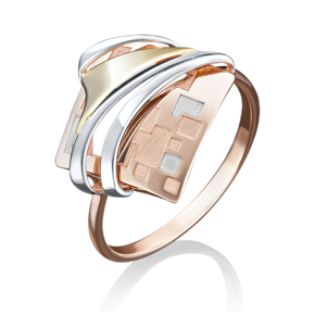 Кольцо из комбинированного золота 01-5061-00-000-1113-48