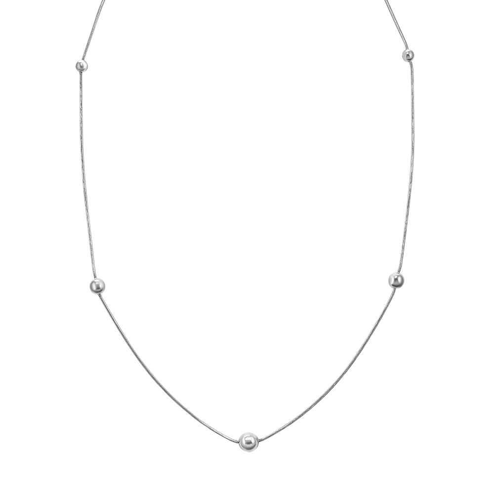 Колье из белого золота 07-0209-00-000-1120-01