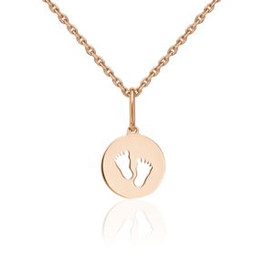 Подвеска «Пяточки» из красного золота 03-3029-00-000-1110-01