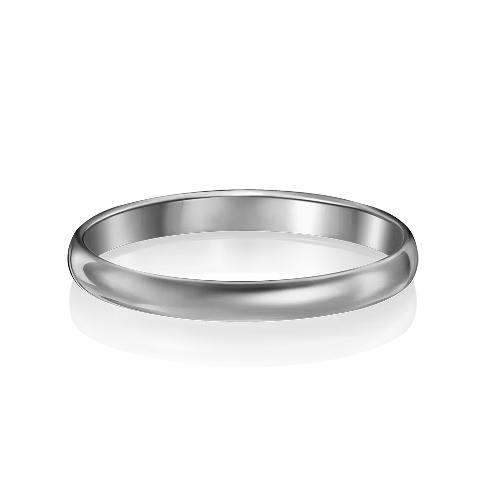 Обручальное кольцо из белого золота 01-3916-00-000-1120-11