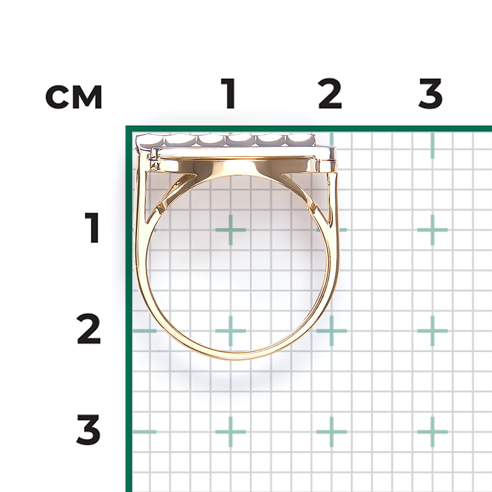 Кольцо из комбинированного золота 01-5630-00-000-1121