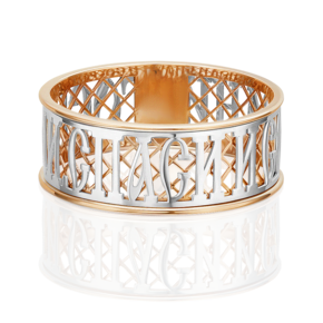 Кольцо «Спаси и сохрани» из комбинированного золота 01-4773-00-000-1111