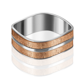 Обручальное кольцо из комбинированного золота 01-4811-00-000-1111-54