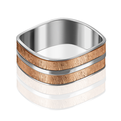 Обручальное кольцо из комбинированного золота 01-4811-00-000-1111-54