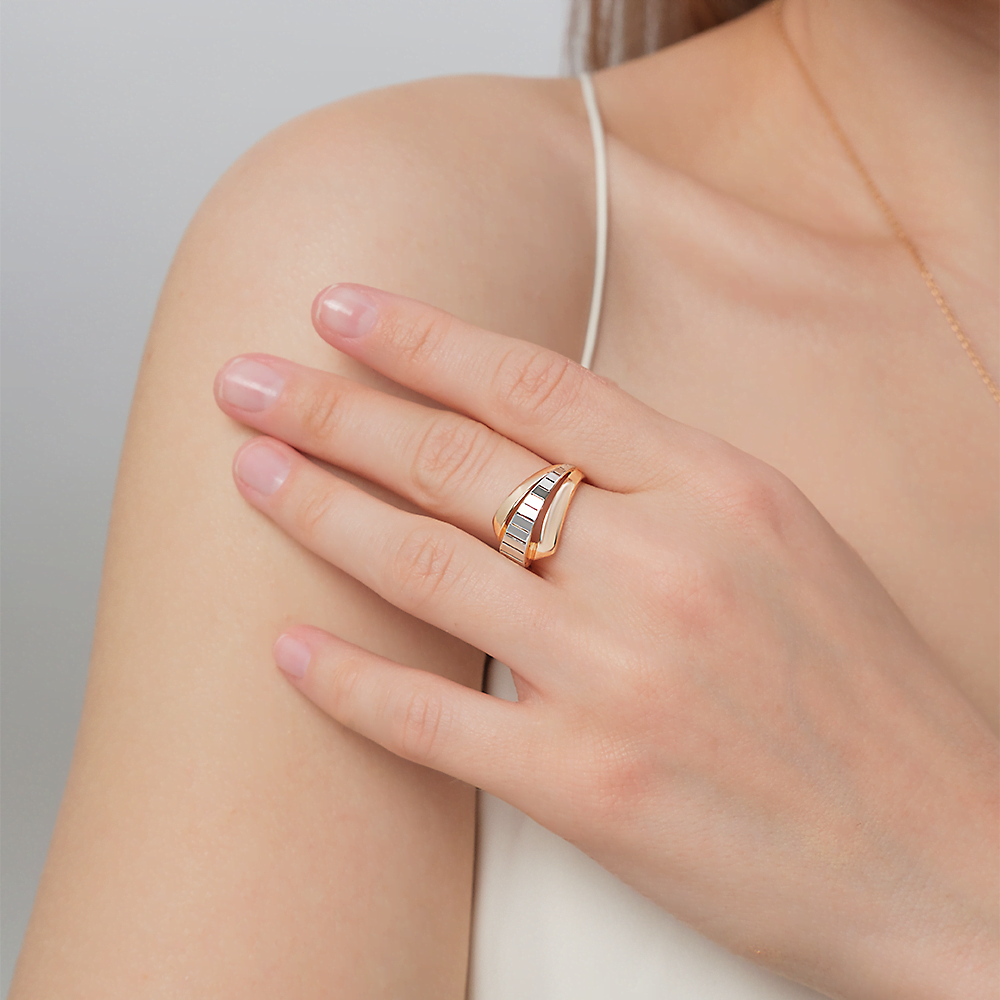 Кольцо из комбинированного золота 01-5823-00-000-1111