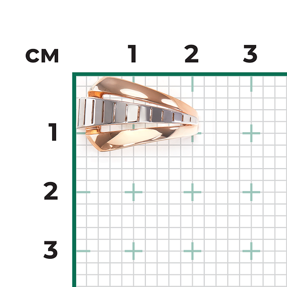Кольцо из комбинированного золота 01-5823-00-000-1111