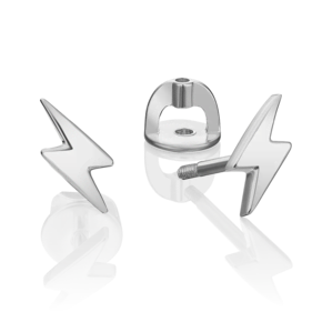 Серьги-пусеты «Молнии» из серебра 02-4609-00-000-0200-71