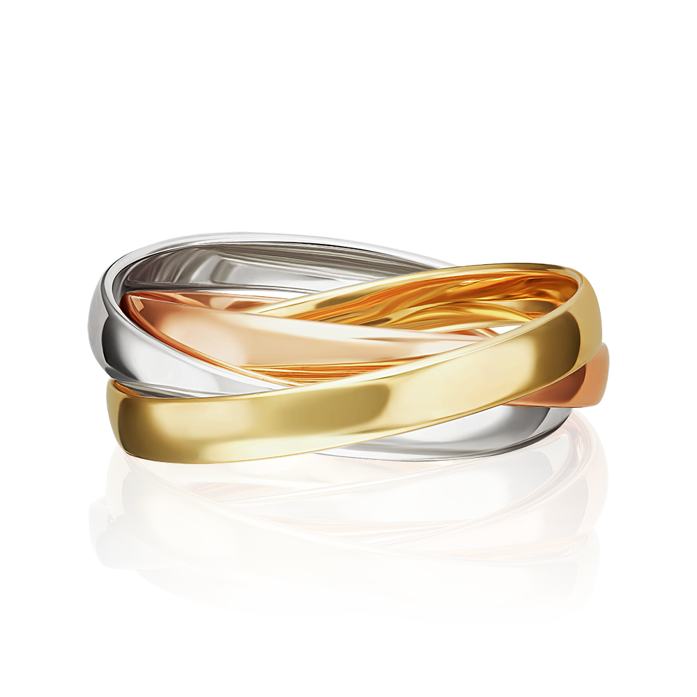 Кольцо из комбинированного золота 01-5914-00-000-1140