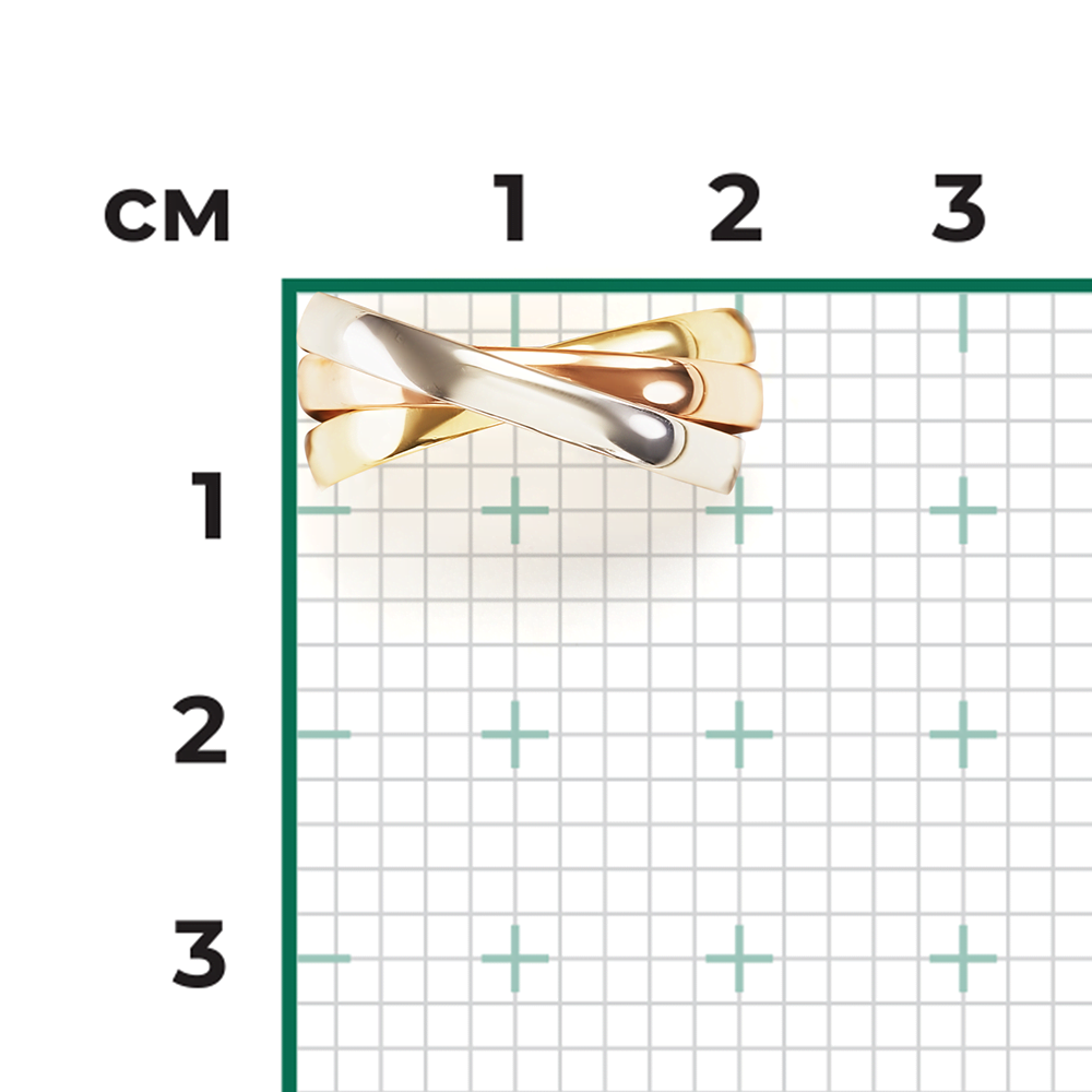 Кольцо из комбинированного золота 01-5914-00-000-1140