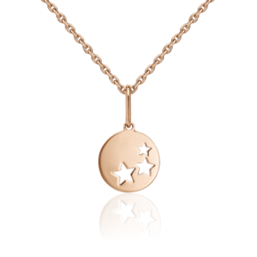 Подвеска «Звёзды» из красного золота 03-3033-00-000-1110-01