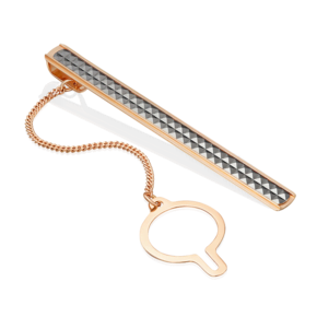 Зажим для галстука из комбинированного золота 09-0048-00-000-1111-04