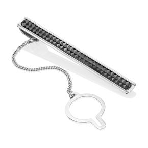 Зажим для галстука из белого золота 09-0048-00-000-1120-04