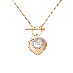 Колье из красного золота с фианитами 07-0233-00-501-1110-38