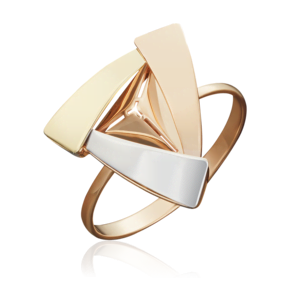 Кольцо из комбинированного золота 01-5013-00-000-1140-48