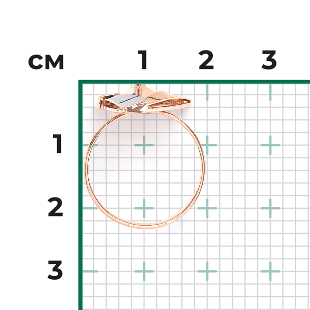Кольцо из комбинированного золота 01-5013-00-000-1140-48