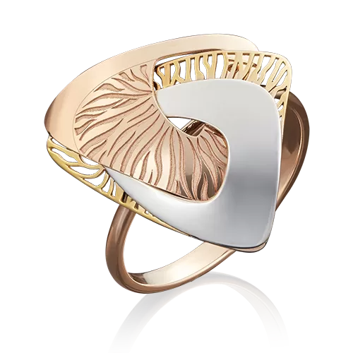 Кольцо из комбинированного золота 01-5015-00-000-1140-48