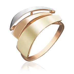 Кольцо из комбинированного золота 01-4965-00-000-1140-48