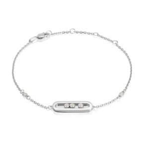 Браслет из белого золота с бриллиантами 05-0853-00-101-1120