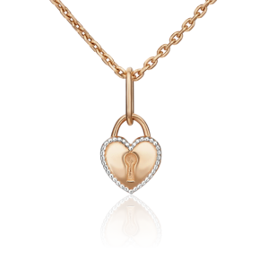 Подвеска «Сердце» из красного золота 03-3039-00-000-1110-02