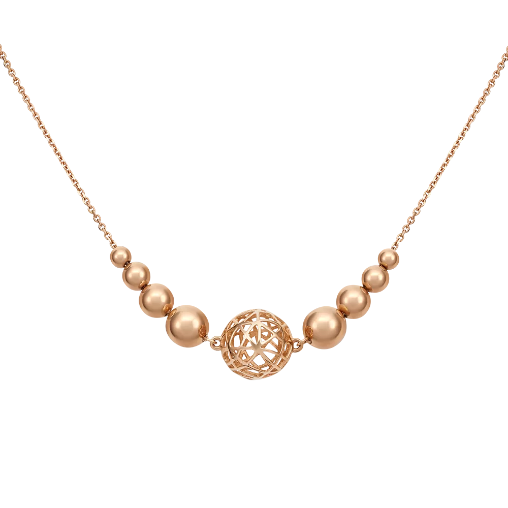 Колье из красного золота 07-0221-00-000-1110-48