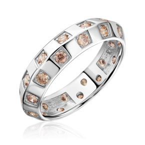 Кольцо из серебра с фианитами 01-5911-00-404-0200