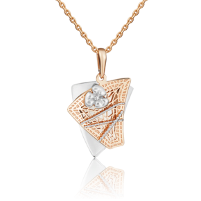 Подвеска из комбинированного золота 03-2742-00-000-1111-48