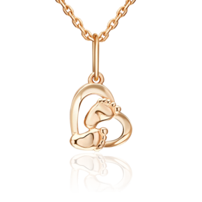 Подвеска «Моя радость» из красного золота 03-3675-00-000-1110