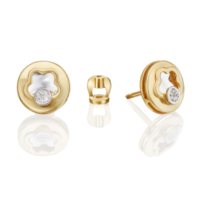 Серьги-пусеты из комбинированного золота с бриллиантами 02-4988-00-101-1121