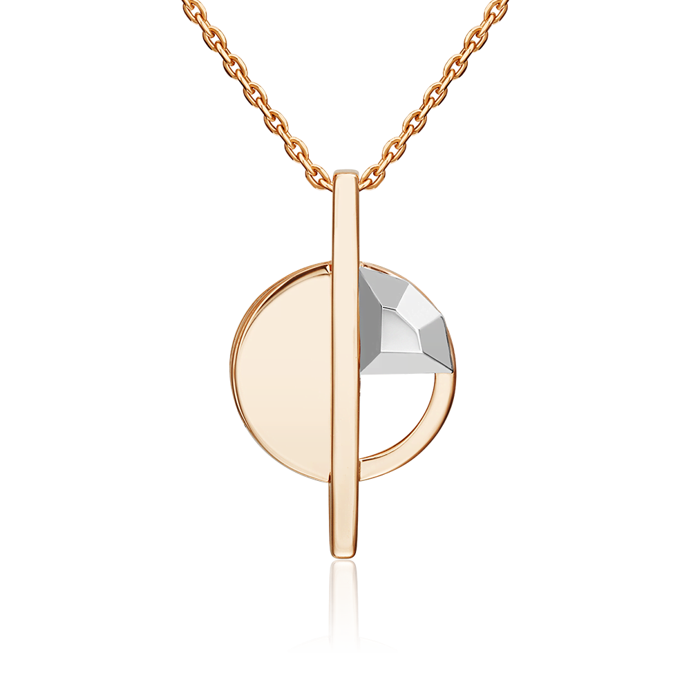 Подвеска из комбинированного золота 03-3384-00-000-1111