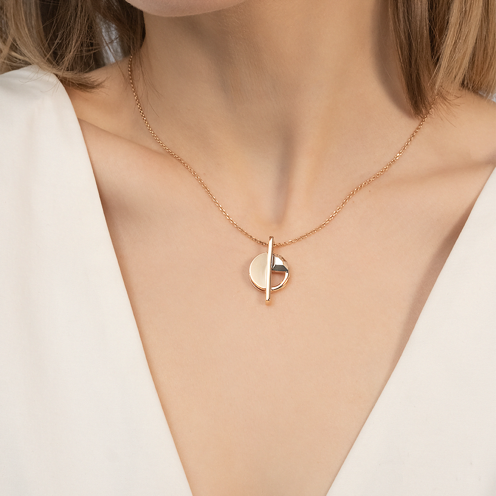 Подвеска из комбинированного золота 03-3384-00-000-1111