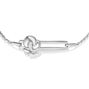 Браслет из белого золота с бриллиантами 05-0740-00-101-1120