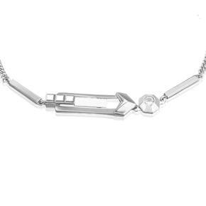 Браслет из белого золота с натуральным топазом white 05-0754-00-201-1120