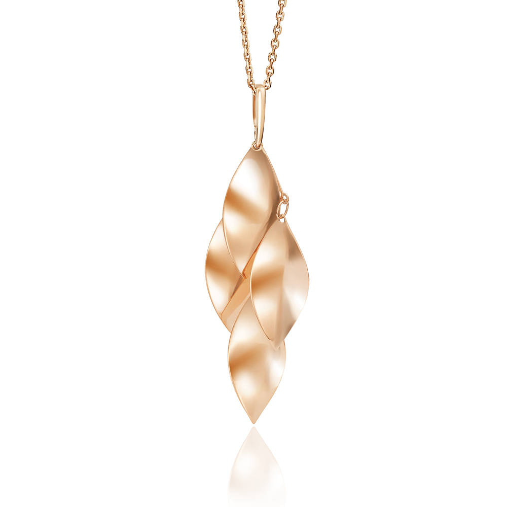 Подвеска из красного золота 03-2529-00-000-1110-01