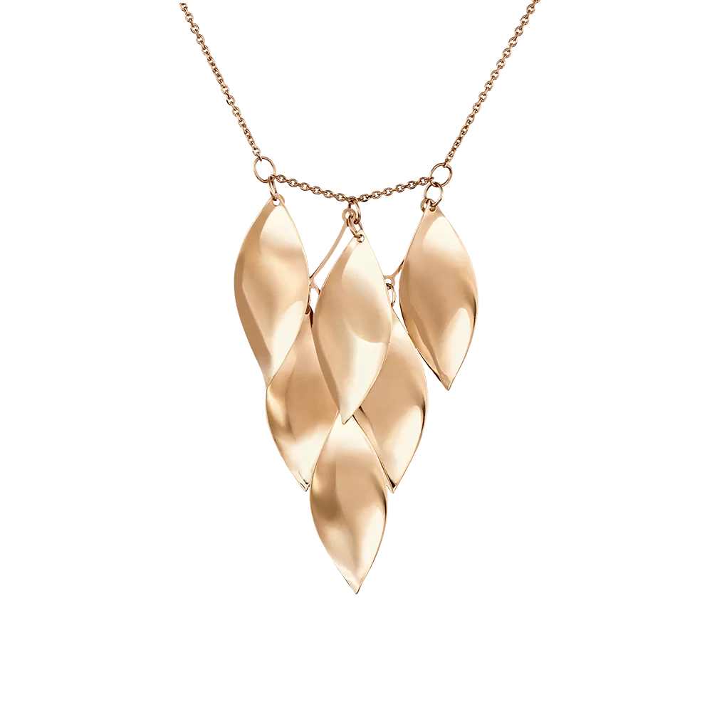 Колье из красного золота 07-0187-00-000-1110-01