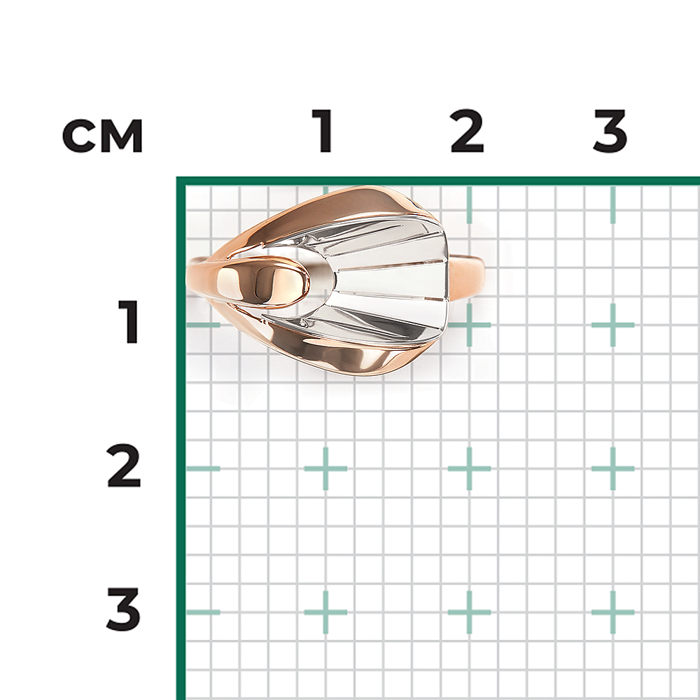 Кольцо из комбинированного золота 01-5817-00-000-1111