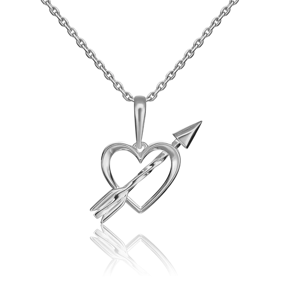 Подвеска «Сердце» из серебра 03-3169-00-000-0200-71