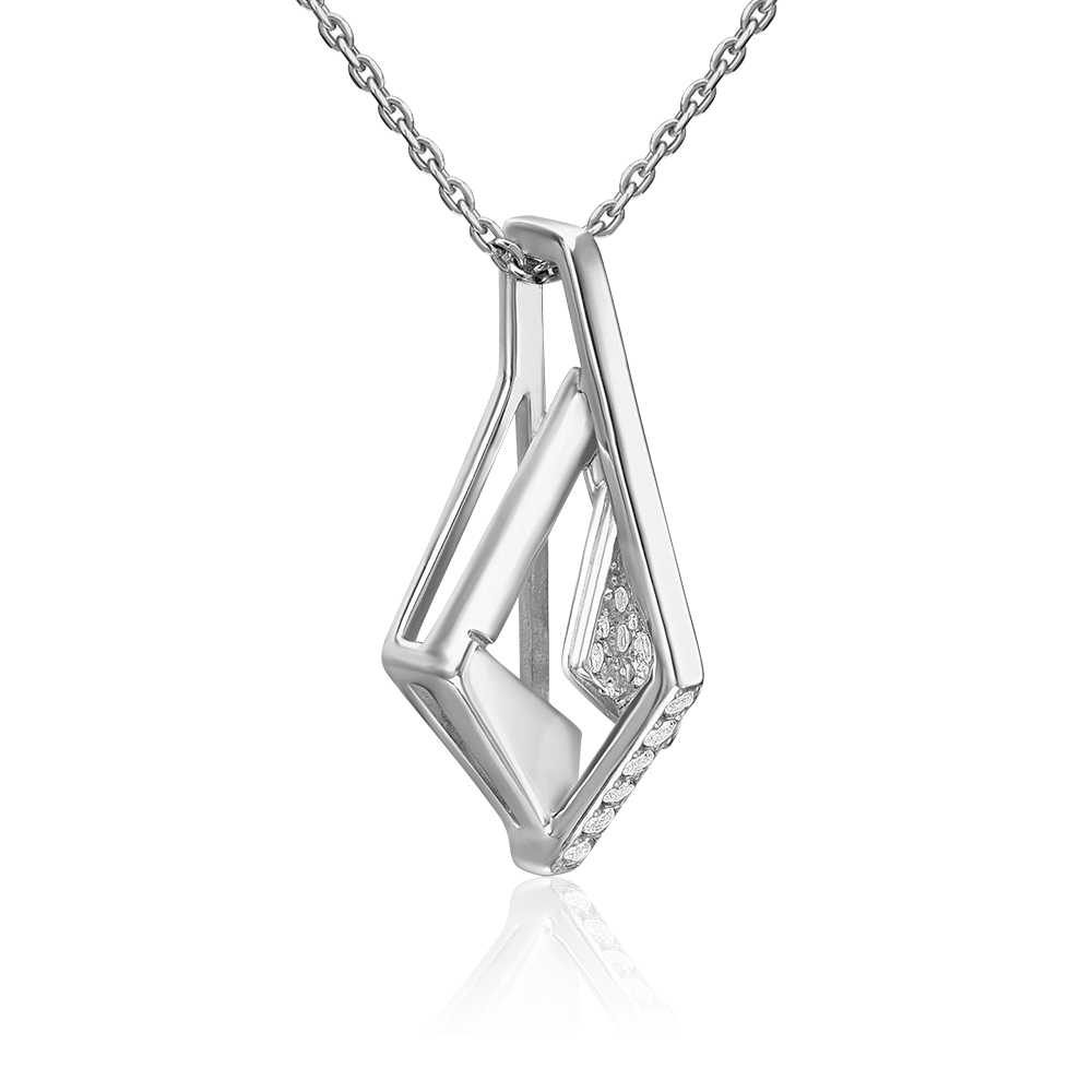Подвеска из серебра с фианитами 03-3424-00-401-0200