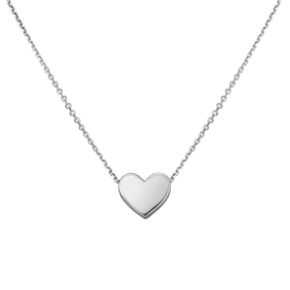 Колье «Сердце» из белого золота 07-0226-00-000-1120-42