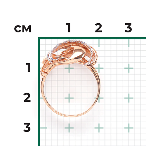 Кольцо из красного золота 01-5212-00-000-1110-48