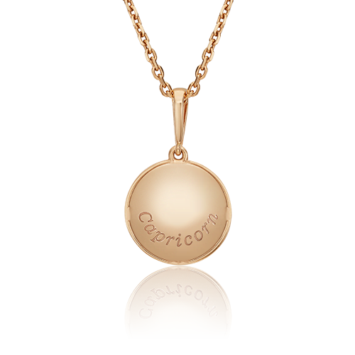 Подвеска «Знак зодиака Козерог» из красного золота 03-3110-10-000-1110-66