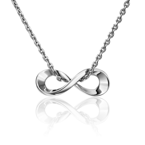 Подвеска-бегунок «Бесконечность» из белого золота 03-3051-00-000-1120-02
