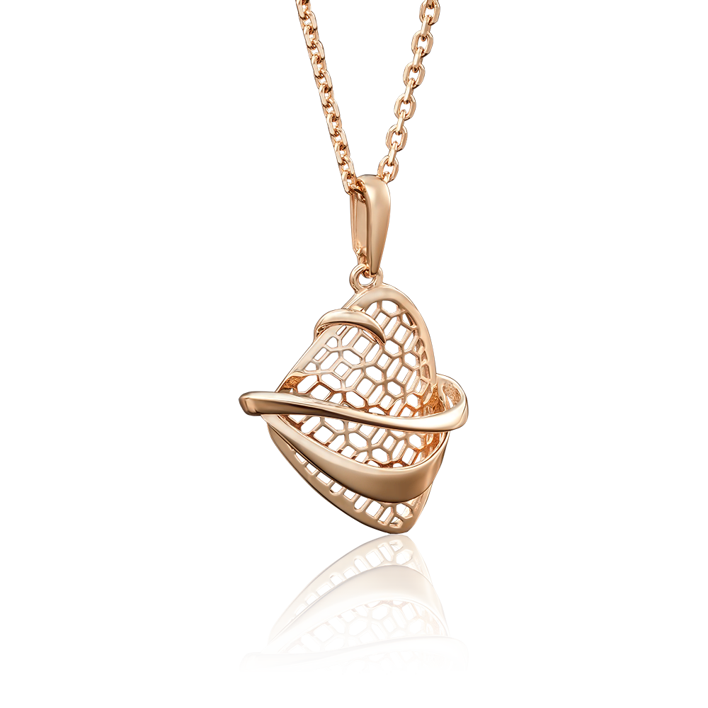 Подвеска из красного золота 03-2633-00-000-1110-65