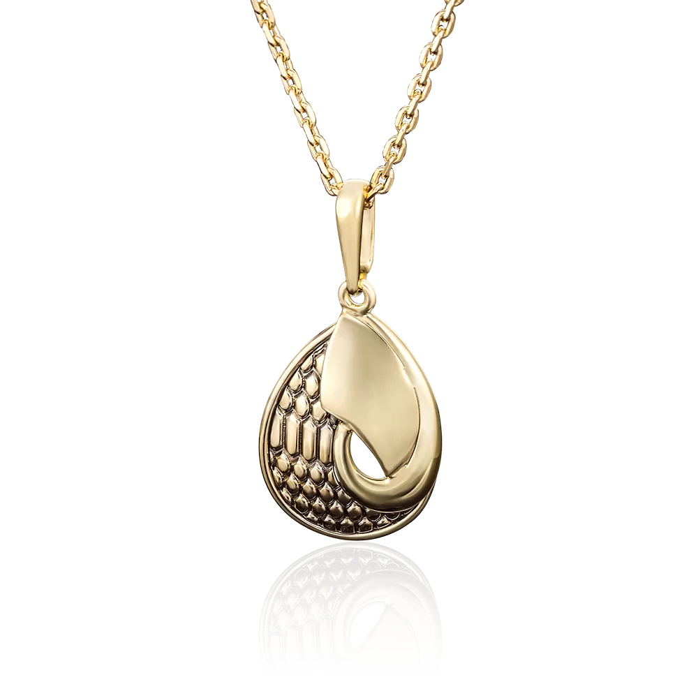 Подвеска из лимонного золота 03-2646-00-000-1130-65